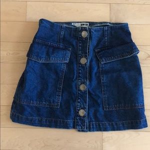 Topshop A-line skirt